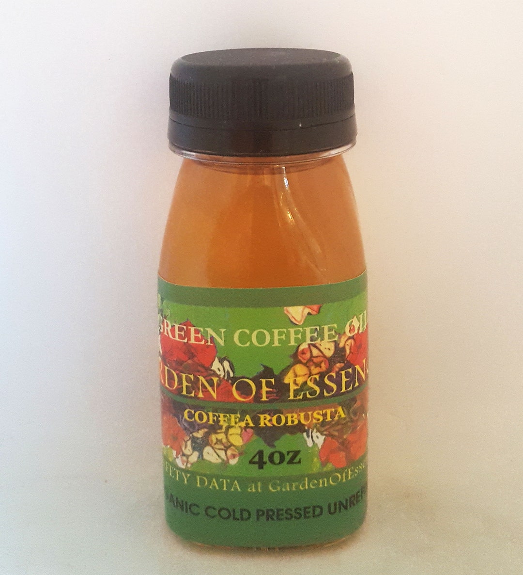 ORGANIC Green Coffee Oil UNREFINED USDA Certified Cold Pressed Anti