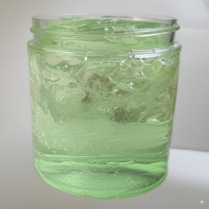 Organic Cucumber Gel for Puffy Eye Bags+Eye Lines, Like Aloe Gel, Face Hydrate for Dry, Sensitive Skin Cooling Calming Mask GardenOfEssences image 5