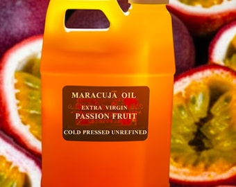 SALE ORGANIC Maracuja Oil, Passionfruit Seed Oil, Granadilla Oil UNREFINED Cold Pressed, Anti-aging Face Oil for Dry Skin, GardenOfEssences