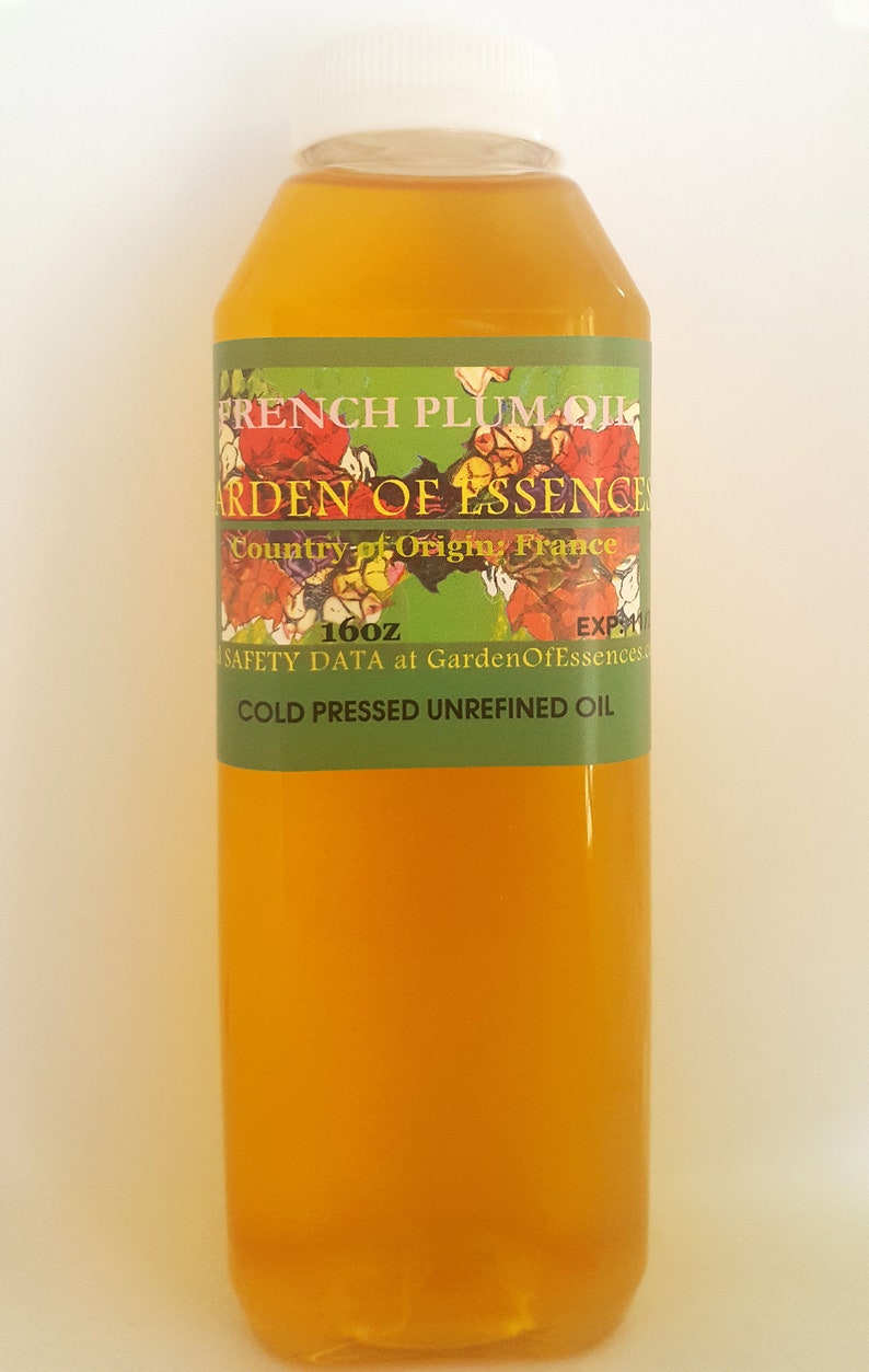 ORGANIC Plum Kernel Oil UNREFINED Cold Pressed French Plum Etsy