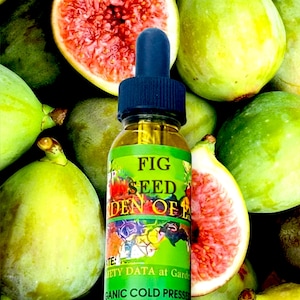 SALE Organic FIG Seed OIL Unrefined Cold Pressed Anti-aging Face Oil for Brown Patches, Dark Spots, Calming for Redness, GardenOfEssences