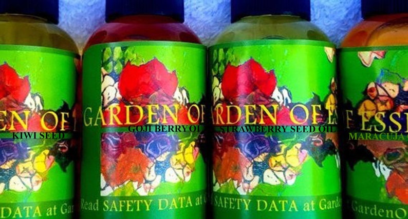 ORGANIC Strawberry Seed Oil UNREFINED Cold Pressed for Sensitive, Dry Skin, Crepey Neck, Breakouts, Dark Spots, Irritations GardenOfEssences image 7