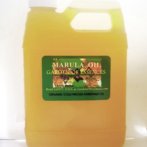 SALE Organic Marula Oil Cold Pressed UNREFINED, for Dry Skin and Hair, Skin Marks, Frizzy Hair, Lip Balm, Organic Baby Oil GardenOfEssences