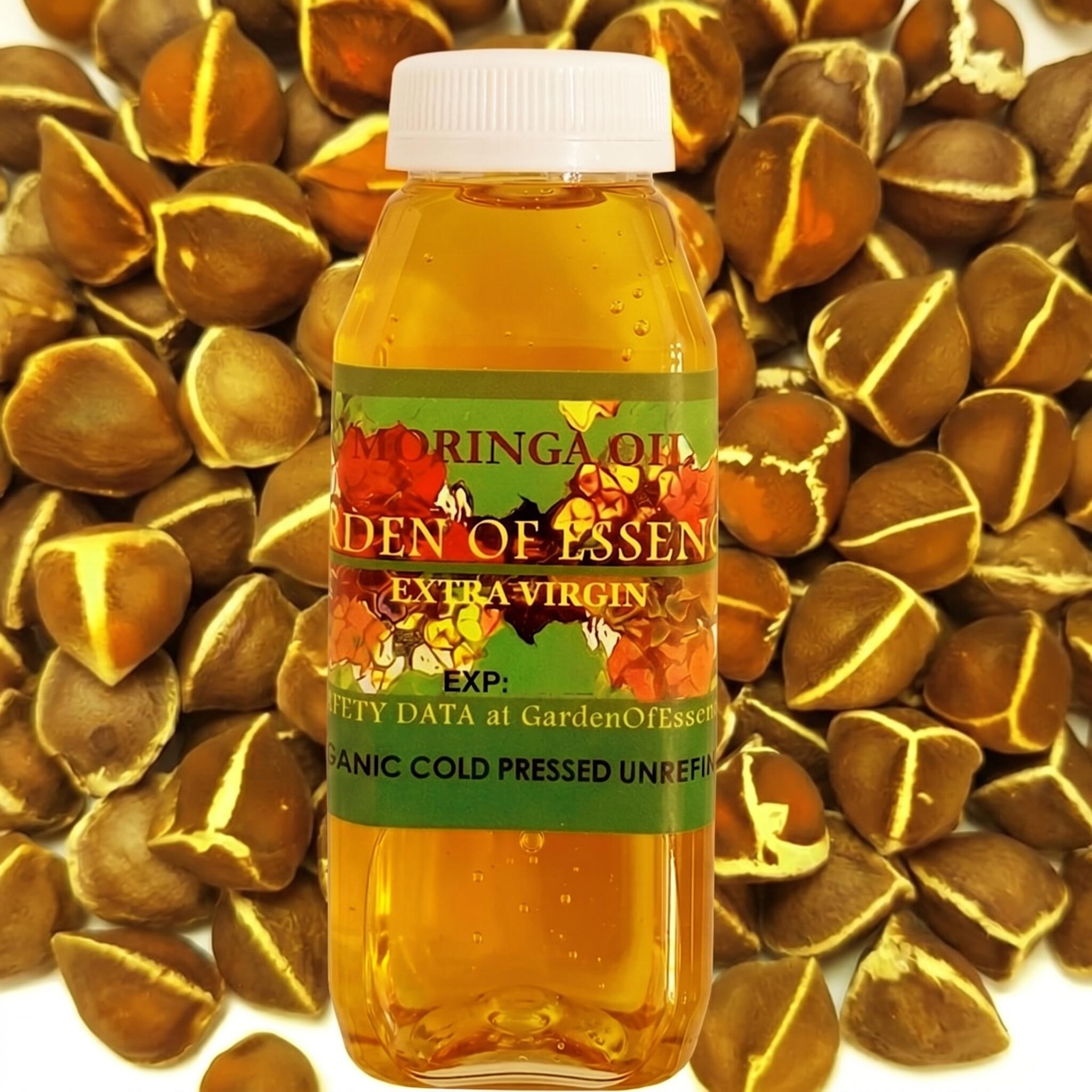 SALE Organic Moringa Oil UNREFINED, Cold Pressed, , Anti-aging, Calms ...