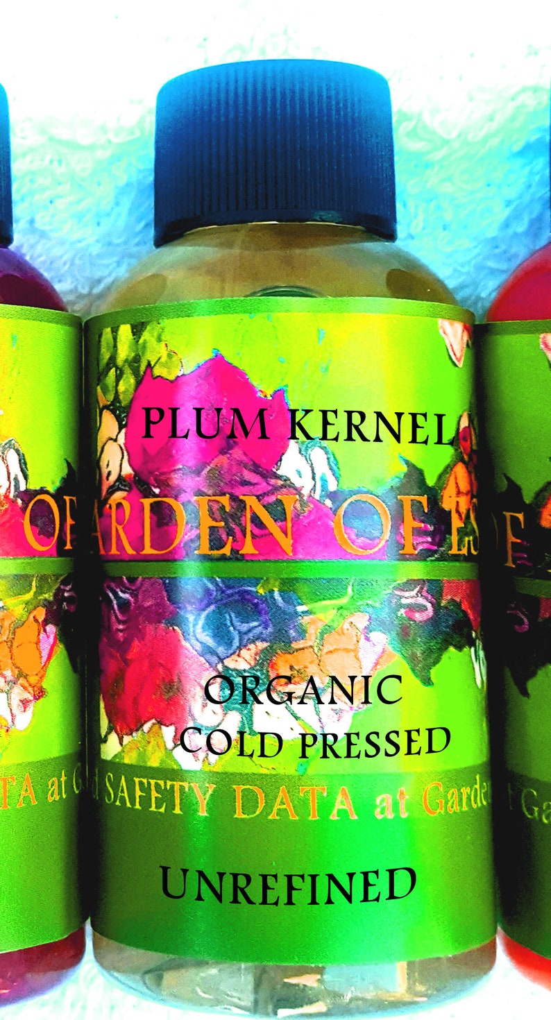 ORGANIC Plum Kernel Oil UNREFINED Cold Pressed French Plum Etsy