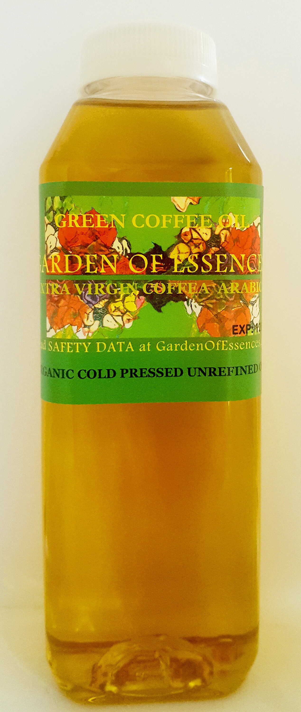 ORGANIC Green Coffee Oil UNREFINED Cold Pressed Antiaging Etsy
