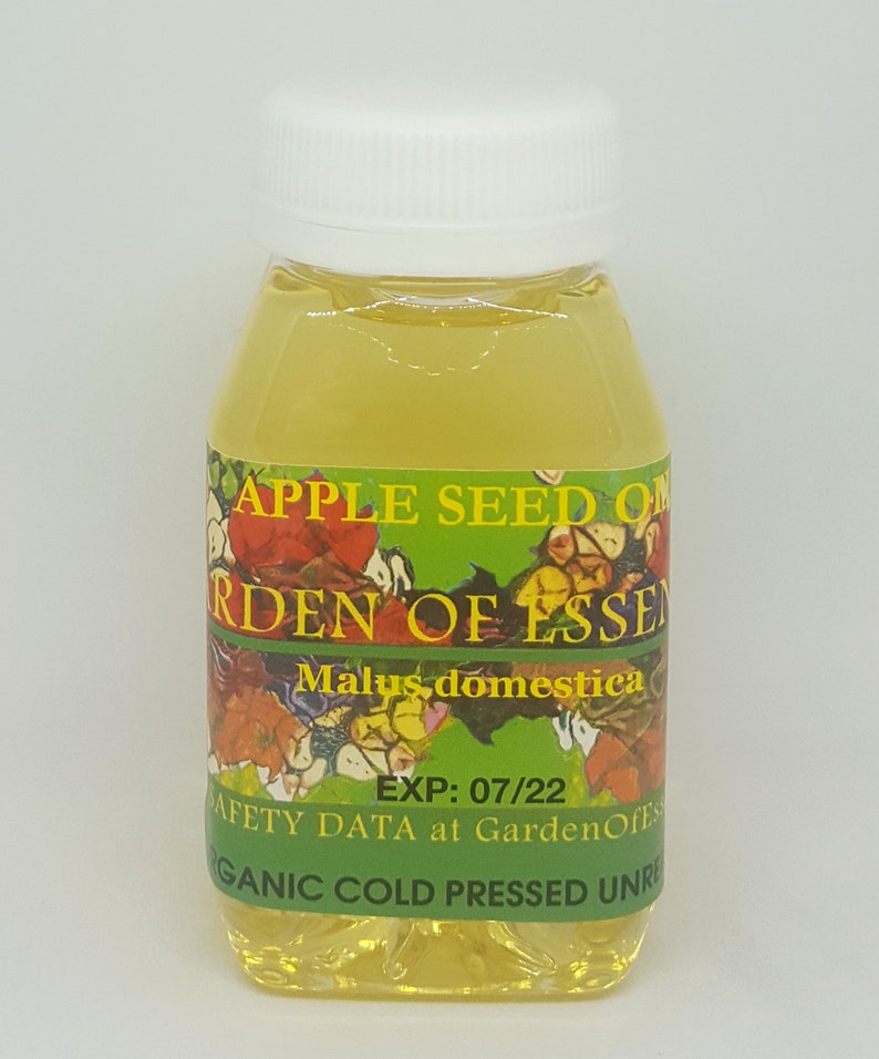 ORGANIC Apple Seed Oil UNREFINED Cold Pressed Antiaging Face Etsy