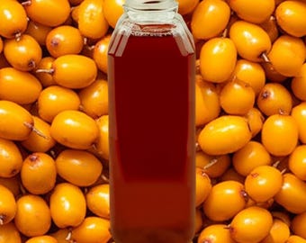 SALE Organic Sea Buckthorn Oil CO2 Extract UNREFINED, Anti-aging Hydrating Skin Oil for Lines, Calms Irritation + Breakout, GardenOfEssences