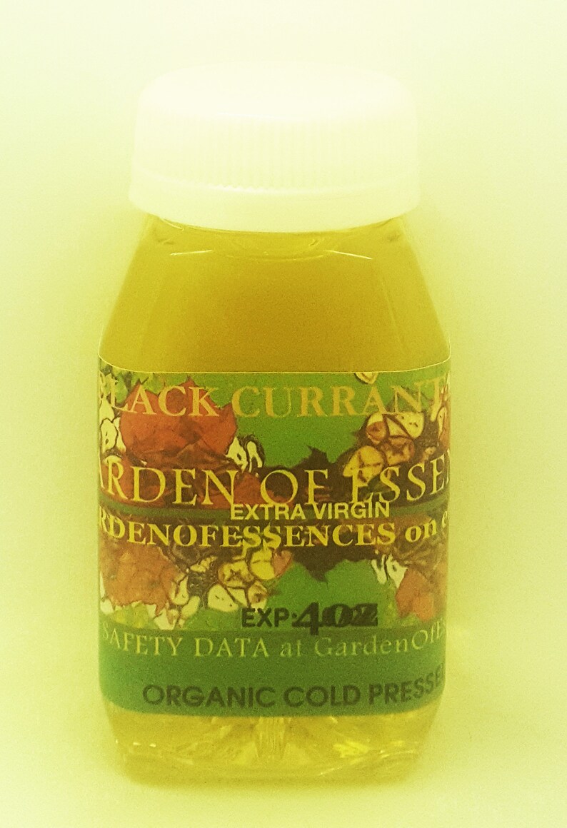 ORGANIC Black Currant Seed Oil Cold Pressed Face Oil Etsy