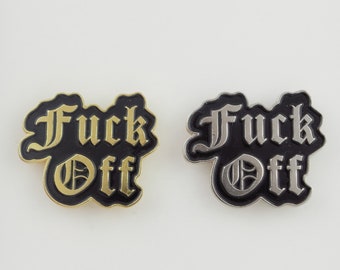 Swearing Needle Minder: Enamel Cross Stitch Accessory