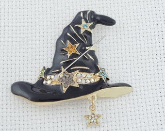 Witches Hat Needleminder / Black Hat Minder