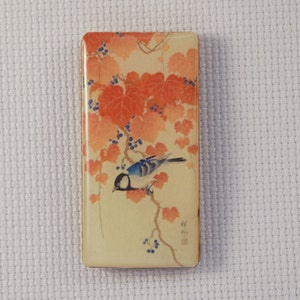 Blue Bird on Blossom Tree Needleminder / Bird Needleminder