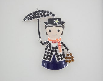 Mary Poppins inspired needleminder