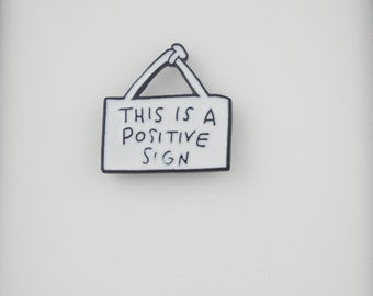 Positive Sign Needleminder / Sign Needle Minder