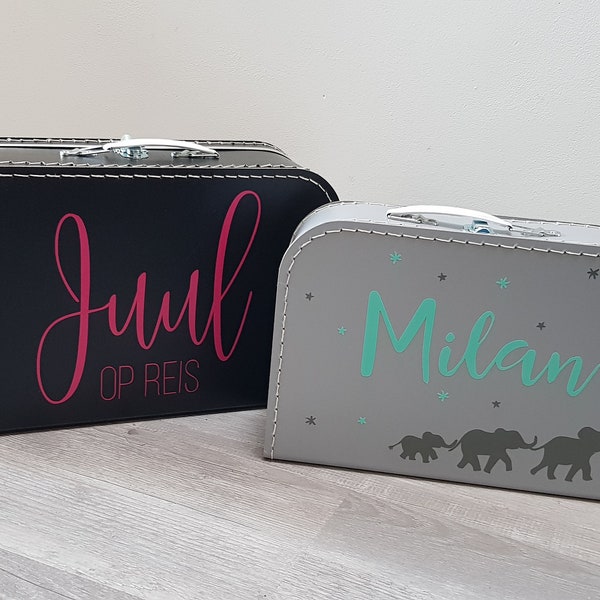 Personalized children's suitcase | Suitcase with name | Birth case | Birth gift | maternity gift | custom