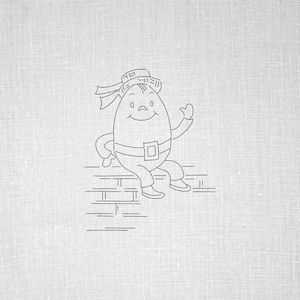 Humpty Dumpty Hand Embroidery Pattern, Nursery Rhyme Decor, Vintage, Embroidery Design, PDF Pattern, Nursery Art, Beginner Embroidery