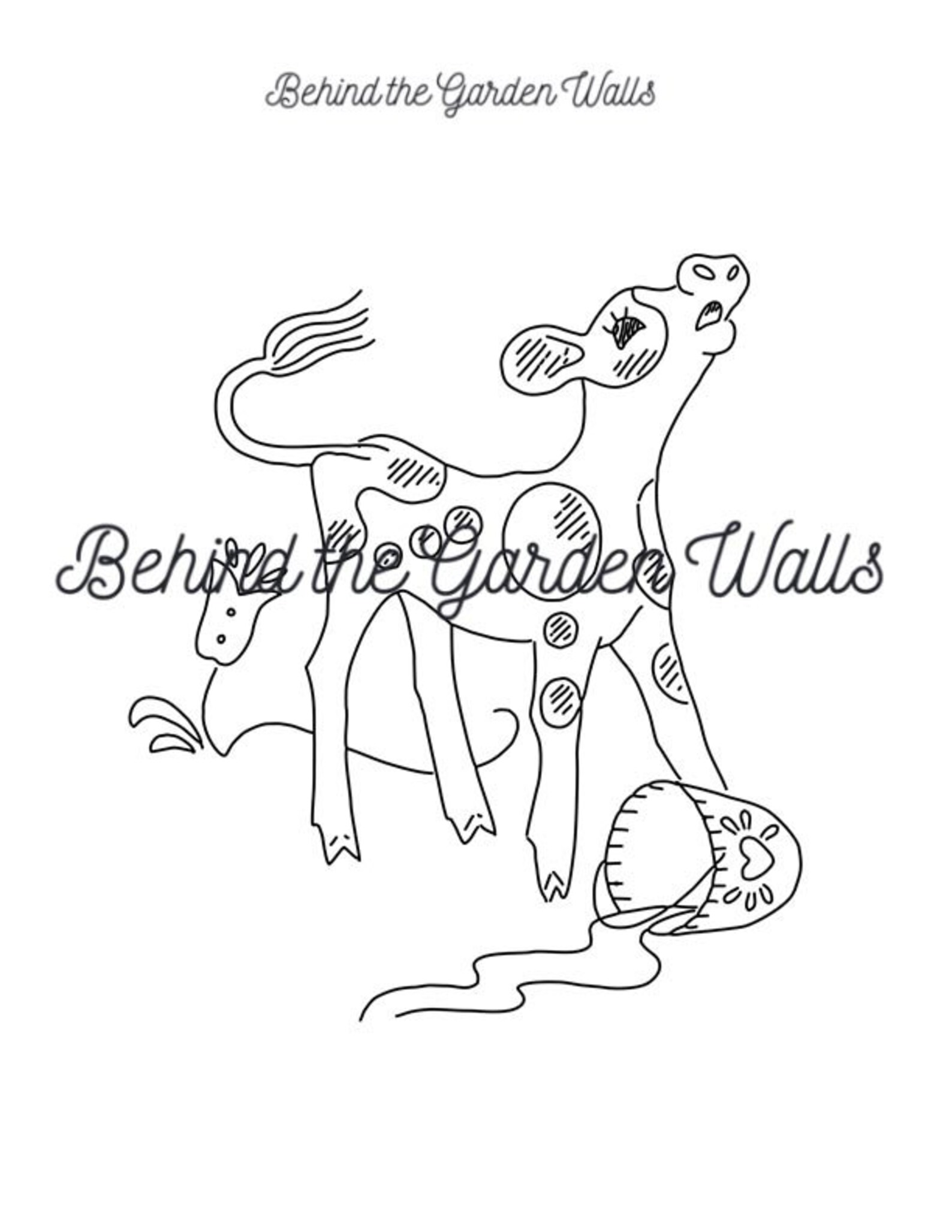 Download 219+ Crafts Udder Undermilk Cow Craft Coloring Pages PNG PDF