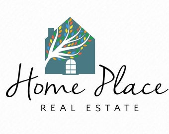 Realtor Logo Design. Real Estate Logo. Rental Logo. House Logo. Tree Logo. Nature Logo. Realty Logo