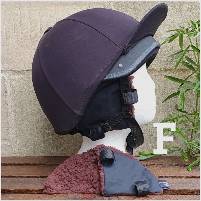 Waxed Riding Hat Ear Muffs Warmers Brown or Cream Sherpa Etsy