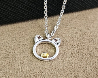 Beautiful Piggy Necklace Silver. Country lovers gift. Comes boxed