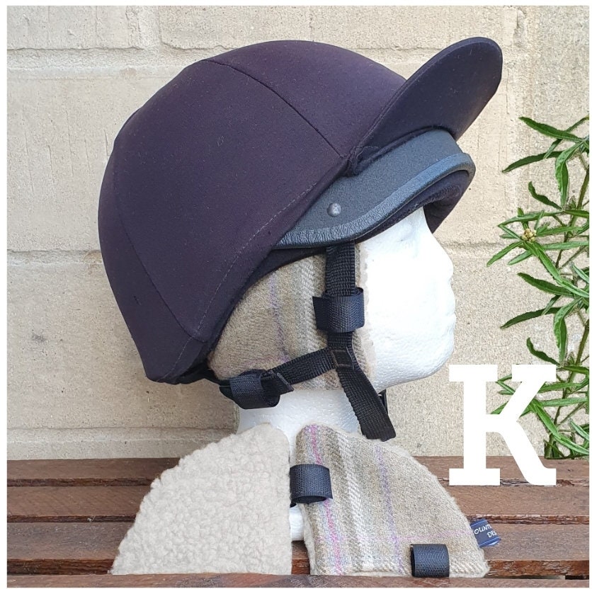 Tweed Riding Hat Ear Muffs Warmers 