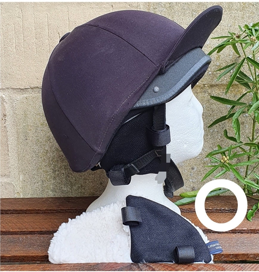 Tweed Riding Hat Ear Muffs Warmers 