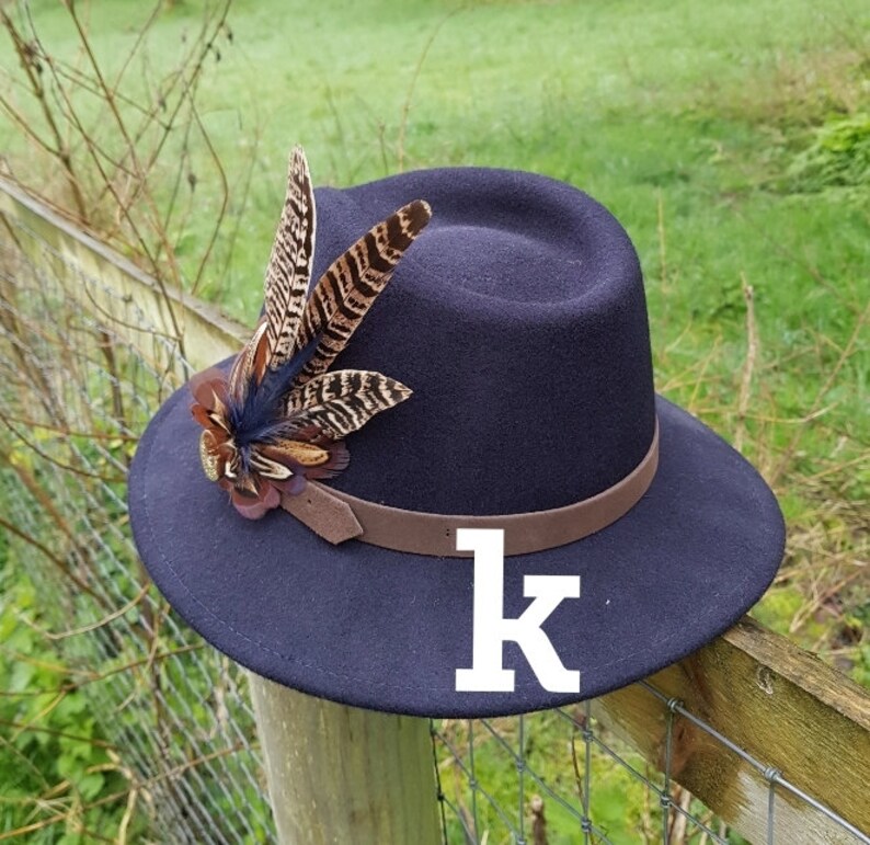 Large Pheasant Feather Brooch Hat Pin Country Wear Etsy UK