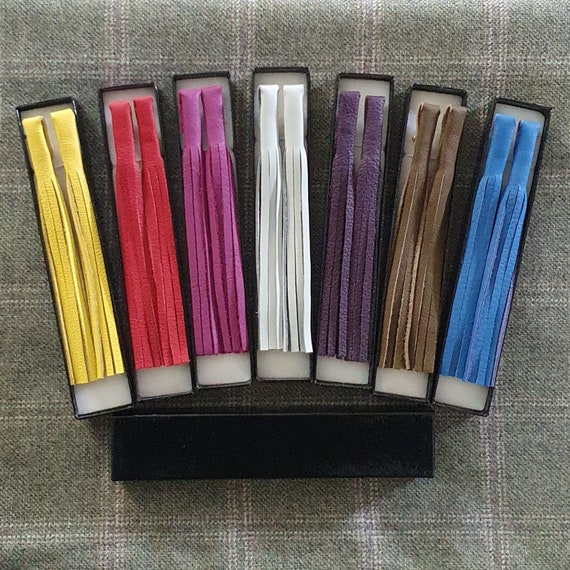 Premium Leather Boot Tassels Perfect 