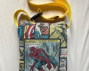 Bolso de hombro con diseño de Spiderman Comics