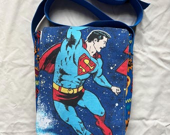 Superman Design Comics Shoulder Bag