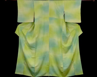 Vintage Japanese Kimono / Komon / Koma-Rinzu / A3