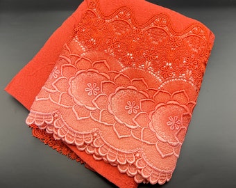 Vintage Japanese Kimono / Accessory / Scarf / Shawl / Stole / Gradation / L125 / 43cm x 140cm