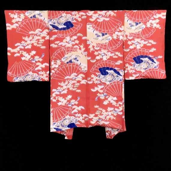 Vintage Japanese Kimono / Haori / D54 - image 1