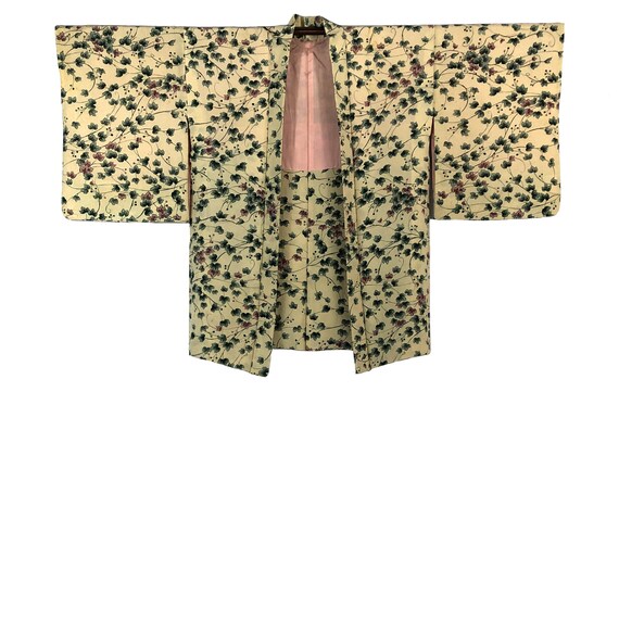 Vintage Japanese Kimono / Haori / Kimono Jacket /… - image 4