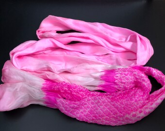 Vintage Japanese Koshi-Himo / Shibori / L299 / 6cm x 200cm
