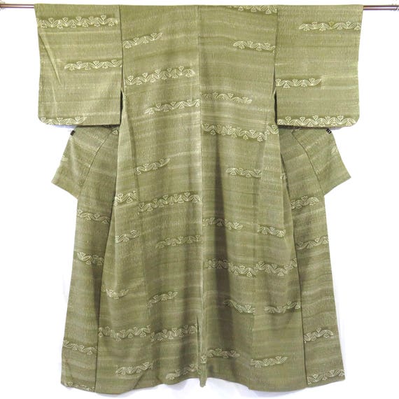 Vintage Japanese Kimono / Komon / Tulip / 003 - image 2