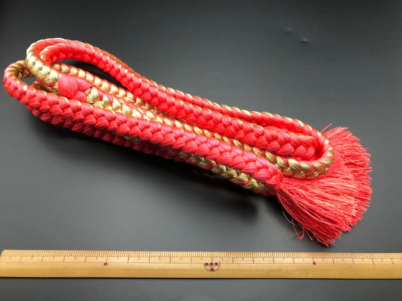 Vintage Japanese Obi-Jime / Cord / L203 - image 3