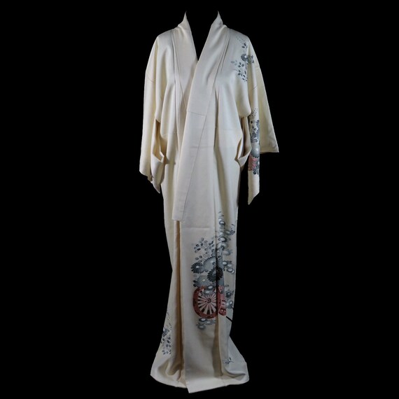 Vintage Japanese Kimono / Tsukesage / Kawari-hitokoshi