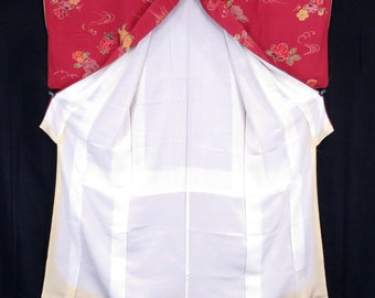 アトリエkomoさん専用 Vintage Japanese Kimono / Komon / Kawari-hutakoshi-chirimen