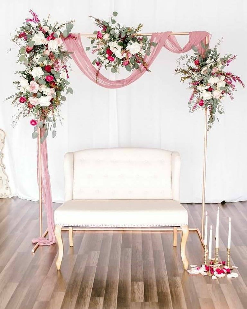 Copper Wedding Arch Etsy
