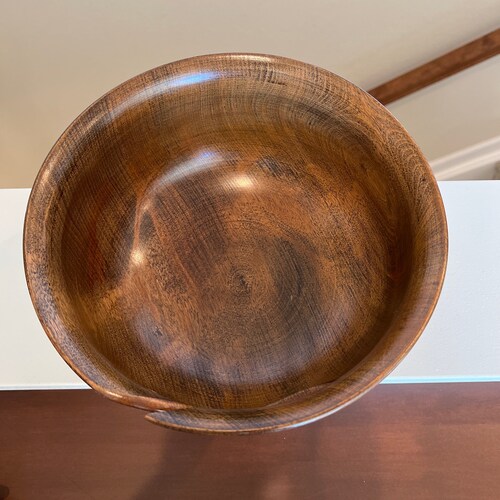 Yarn Bowl - shops Hardwood - 9.75
