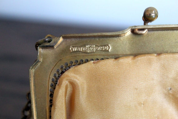 Antique Whiting & Davis Gold Mesh Purse - image 8