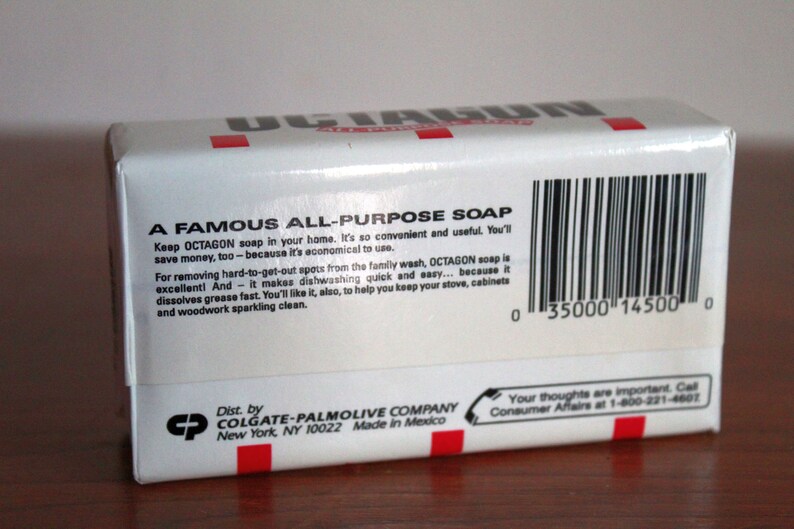 Vintage Bar of Colgate Octagon Soap Etsy