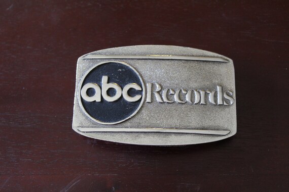 1970's ABC Records Belt Buckle
