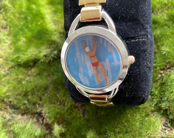 Terrarium Time Watch Worlds. One-Of-A-Kind, Gifts for her, miniature terrarium, wearable art, watches that don’t tell time, Diorama,