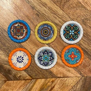 Mexican Tile Magnet Set ll
