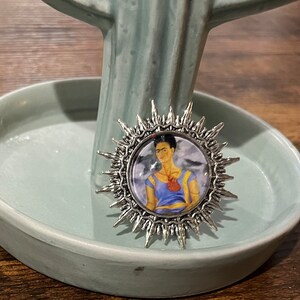 Frida Heart Brooch