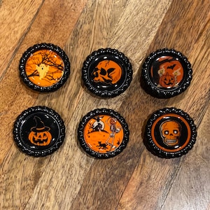 Vintage Halloween Magnets
