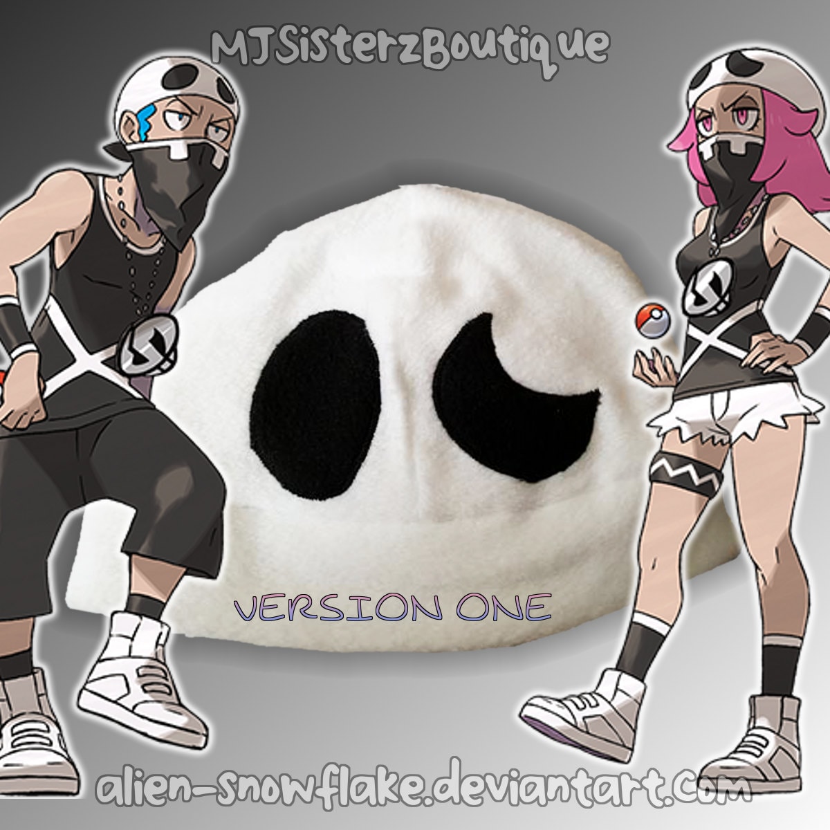 Pokémon Team Skull Grunt Fleece Beanie 