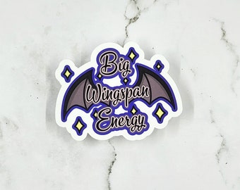 Big Wingspan Energy - Vinyl Sticker